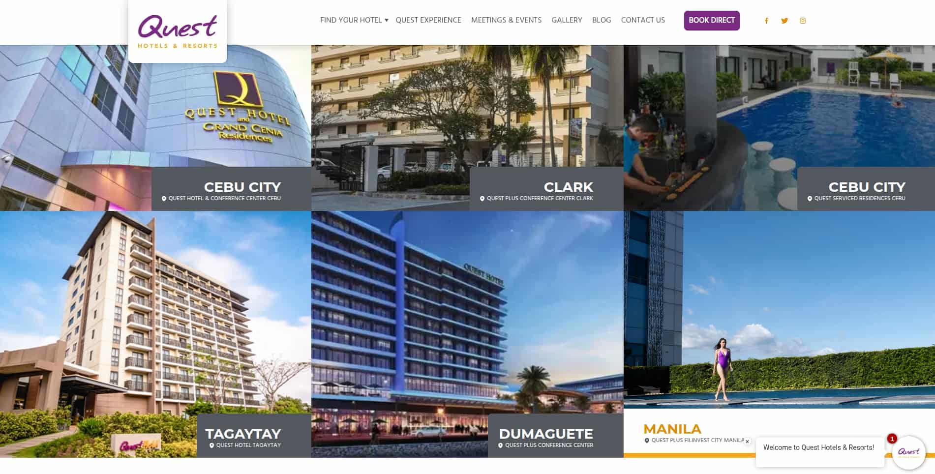 QUEST HOTEL & RESORTS 